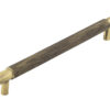 Frelan Hardware Hoxton Taplow Diamond Knurled Cabinet Pull Handle (224mm), Antique Brass - HOX2060AB