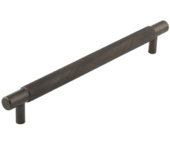 Frelan Hardware Hoxton Taplow Diamond Knurled Cabinet Pull Handle (224mm), Dark Bronze - HOX2060DB