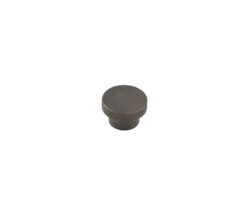 Frelan Hardware Hoxton Thaxted Line Knurled Cupboard Door Knob (40mm), Dark Bronze - HOX240DB