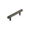 Frelan Hardware Hoxton Nile Hex Cabinet Pull Handle With End Step Detail (96mm), Dark Bronze - HOX350DB