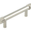 Frelan Hardware Hoxton Sturt Cabinet Pull Handle With Grooved Detail (96mm), Polished Nickel - HOX450PN