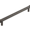 Frelan Hardware Hoxton Sturt Cabinet Pull Handle With Grooved Detail (224mm c/c), Dark Bronze - HOX460DB