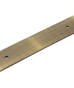 Frelan Hardware Hoxton Fanshaw Backplate For Cabinet Pull Handle (96mm) Antique Brass - HOX5050AB
