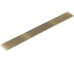 Frelan Hardware Hoxton Fanshaw Backplate For Cabinet Pull Handle (224mm c/c), Antique Brass - HOX5060AB