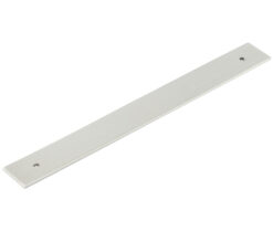 Frelan Hardware Hoxton Fanshaw Backplate For Cabinet Pull Handle (224mm c/c), Satin Nickel - HOX5060SN