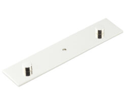 Frelan Hardware Hoxton Fanshaw Backplate For Cupboard Door Knobs (96mm c/c), Polished Nickel - HOX5090PN