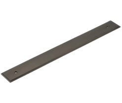 Frelan Hardware Hoxton Rushton Stepped Backplate For Cabinet Pull Handle (224mm c/c), Dark Bronze - HOX6060DB