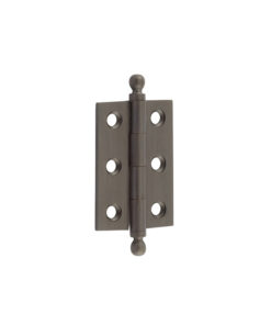 Frelan Hardware Hoxton 2 Inch Finial Cabinet Hinges, Dark Bronze - HOX800DB (sold in pairs)