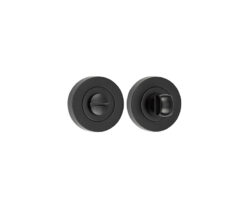 Frelan Hardware Bathroom Turn & Release (50mm x 10mm), Matt Black - JMB2666