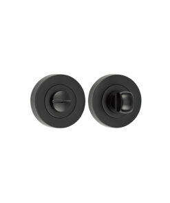 Frelan Hardware Bathroom Turn & Release (50mm x 10mm), Matt Black - JMB2666