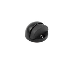 Frelan Hardware Oval Floor Mounted Door Stop, Matt Black - JMB86