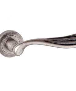 Atlantic Old English Richmond, Distressed Silver Door Handles - OE-110 DS (sold in pairs)