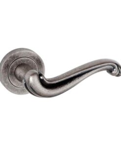 Atlantic Old English Colchester, Distressed Silver Door Handles - OE-177 DS (sold in pairs)