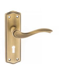 Atlantic Warwick Old English Door Handles On Backplate, Matt Antique Brass - OE178MAB (sold in pairs) (Copy)