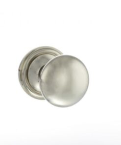 Atlantic Old English Harrogate Solid Brass Mushroom Mortice Knob, Polished Nickel - OE58MMKPN (sold in pairs)