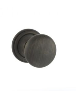 Atlantic Old English Harrogate Solid Brass Mushroom Mortice Knob, Urban Bronze - OE58MMKUB (sold in pairs)