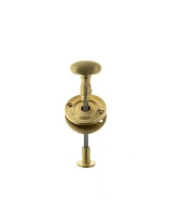 Atlantic Old English Solid Brass Bathroom Turn & Release, Satin Brass - OEOWCSB