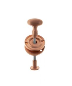 Atlantic Old English Solid Brass Bathroom Turn & Release, Urban Satin Copper - OEOWCUSC