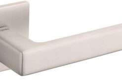 Atlantic Tupai Rapido 5S Line Portel 5mm Slimline Designer Door Handles On Square Rose, Pearl Nickel - T3095S5SPL (sold in pairs)