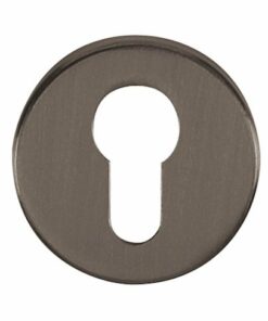 Atlantic Tupai Rapido Curva/Quadraline Round Euro Profile Escutcheon, Pearl Nickel - TESCERPL (sold in pairs)