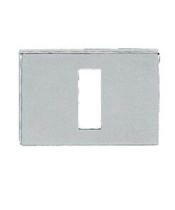 Atlantic Tupai Rapido Retaline Rectangular Standard Profile Escutcheon, Bright Polished Chrome - TESCKLPC (sold in pairs)