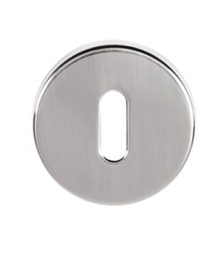 Atlantic Tupai Rapido Curva/Quadraline Round Standard Profile Escutcheon, Bright Polished Chrome - TESCKRPC (sold in pairs)