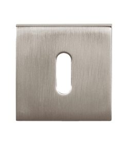 Atlantic Tupai Rapido Curva/Quadraline Square Standard Profile Escutcheon, Pearl Nickel - TESCKSPL (sold in pairs)