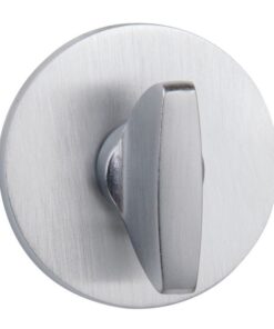 Atlantic Tupai Rapido 5S Line 5mm Slimline Round Bathroom Turn & Release, Satin Chrome - TWCR5SSC