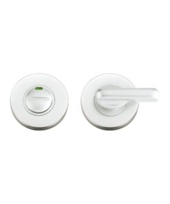 Disabled Turn and Release with Indicator complete with escutcheons and 5mm spindle 53mm dia