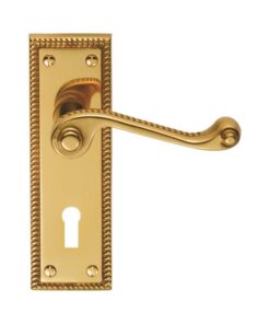 Georgian Lever on Backplate Contract Range