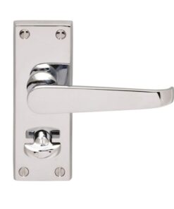 Carlisle Brass CBV31WCCP Victorian - Lever Privacy Furniture (Contract Range) 120mm x 40mm Polished Chrome