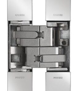 Eurospec CI001130NIK00 1130 Stars 3D Concealed Hinge 134 X 24mm Nickel Plated-Pozi Screws Not Supplied 134mm x 24mm Nickel Plated