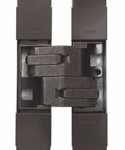 Eurospec CI001131BRO00 1131 Stars 3D Concealed Hinge 160 X 32mm Bronze Plated-Pozi Screws Not Supplied 160mm x 32mm Bronze Plated