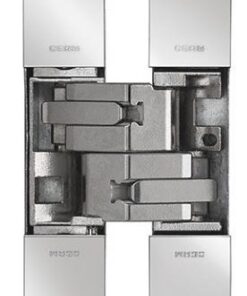 Eurospec CI001131NIK00 1131 Stars 3D Concealed Hinge 160 X 32mm Nickel Plated-Pozi Screws Not Supplied 160mm x 32mm Nickel Plated