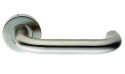 Nera Safety Lever on Sprung Rose Grade 304