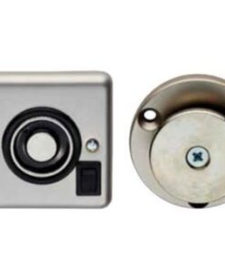 Carlisle Brass DEM100F/SV Flush Mounted Wall Magnet (Wm2/S)