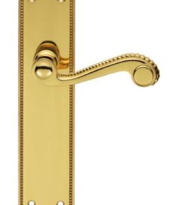 Carlisle Brass DL270 Chesham Lever On Backplate - Latch Polished Brass