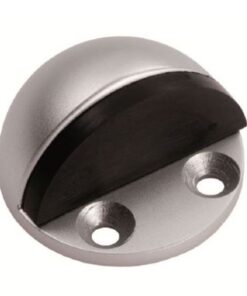 Eurospec DSF9032SAA Floor Mounted Doorstop Shielded - Small Satin Anodised Aluminium
