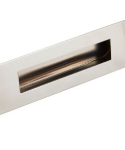 Eurospec FPH1180BSS 180 X 60mm Flush Pull Large Rectangular Bright Stainless Steel