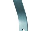EUROSPEC HCH1013 FLAT POLISHED STAINLESS STEEL HAT & COAT HOOK