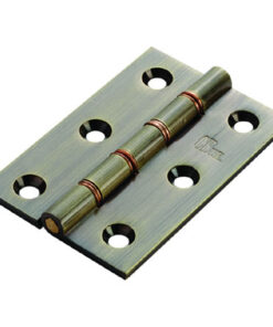 Carlisle Brass HDPBW4 Hinge - Double Phosphor Bronze Washered Butt Polished/Lacquered
