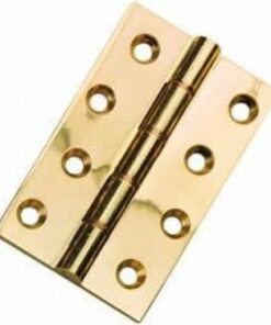 Carlisle Brass HDPBW8 Hinge - Double Phosphor Bronze Washered Butt Polished/Lacquered
