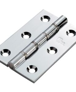 Carlisle Brass HDSSW5CP Hinge - Double Stainless Steel Washered Brass Butt Polished Chrome
