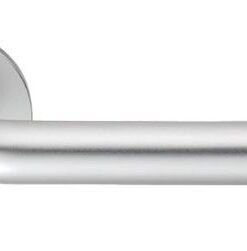 CARLISLE BRASS - LRS9001SAA 19MM DIA. ROUND BAR SAFETY LEVER ON ROSE