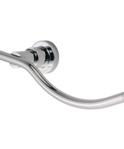 De'Leau LV05CP Deleau Mezzo Swept Towel Bar Polished Chrome