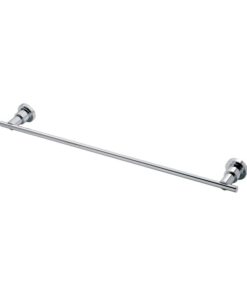 De'Leau LV22CP Deleau Mezzo 600mm Single Towel Rail Polished Chrome