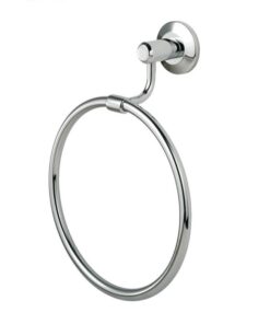 De'Leau LW05CP Deleau Tempo Towel Ring Polished Chrome