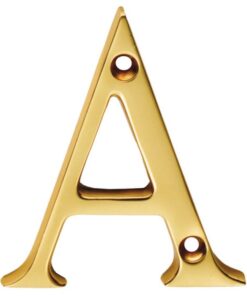 Carlisle Brass NASC Letter Face Fix (A) Satin Chrome