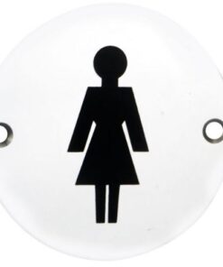 SEX4012SAA - Carlisle Brass Female Symbol 76mm Aluminium