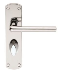 SZC013CP Serozzetta Uno Lever On Backplate - Bathroom 57mm C/C Polished Chrome